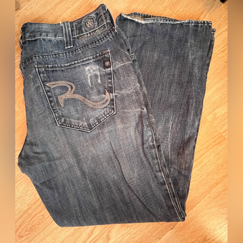 Men’s Distressed Rock & Republic Jeans